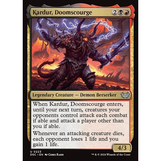 DSC DUSKMOURN Commander Deck: ENDLESS PUNISHMENT Singles MTG: Magic: the Gathering: Choose your cards inside DSK