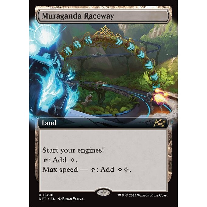 DFT_396 Muraganda Raceway **Extended Art EA* Aetherdrift* MTG Magic: The Gathering_Rare