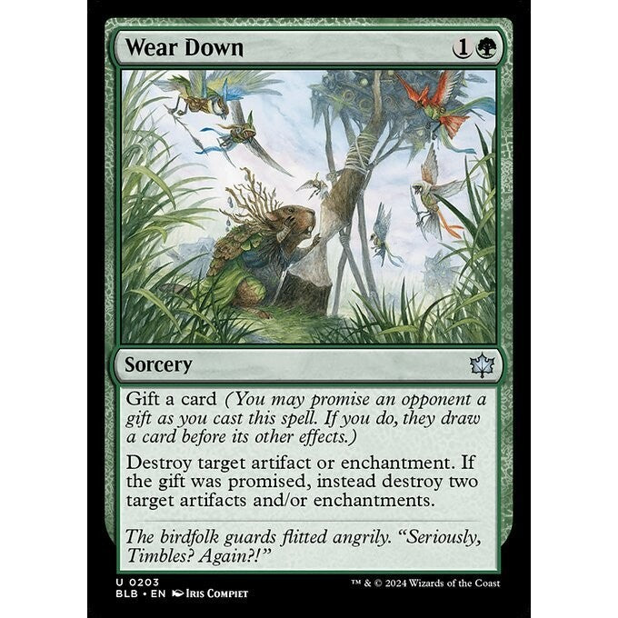 BLC Bloomburrow Commander Deck: PEACE OFFERING Singles MTG: Magic: the Gathering: Choose your cards inside BLB