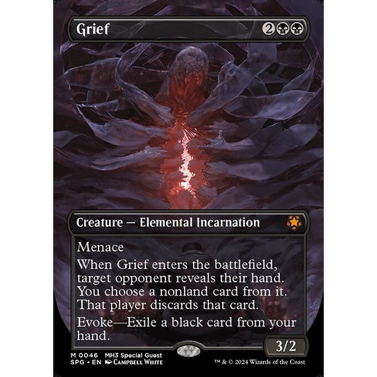 SPG_046 Grief *EA Borderless* MTG Magic: The Gathering: MH3 Special Guests_Mythic