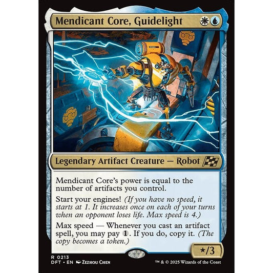 DFT_213 Mendicant Core, Guidelight *Aetherdrift* MTG Magic: The Gathering_Rare