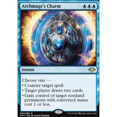MH1_040 Archmage's Charm MTG Magic: The Gathering: Modern Horizons 1 Rare