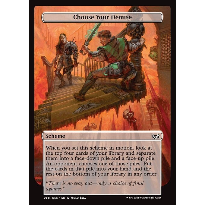 DSC DUSKMOURN Commander Deck: MIRACLE WORKER Singles MTG: Magic: the Gathering: Choose your cards inside DSK