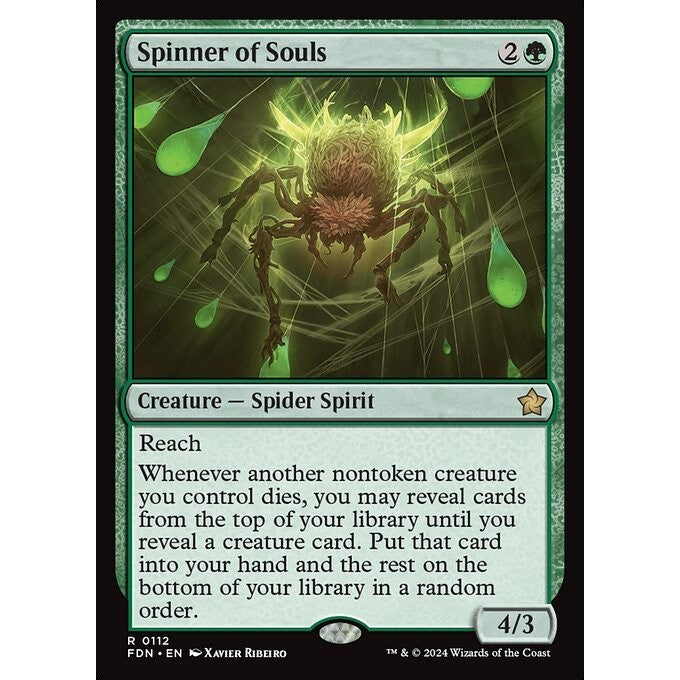 FDN_112 Spinner of Souls MTG Magic: The Gathering: Foundations_Rare