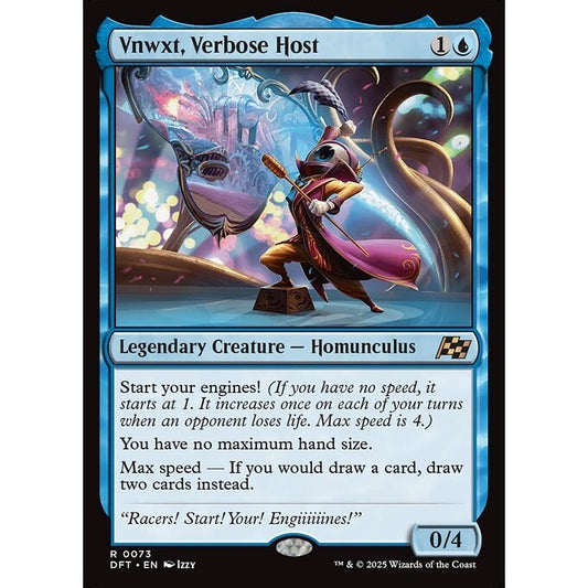 DFT_073 Vnwxt, Verbose Host *Aetherdrift* MTG Magic: The Gathering_Rare