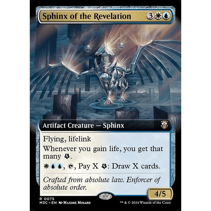 M3C_075 Sphinx of the Revelation *EA* MTG Magic: The Gathering: Modern Horizons 3 Commander_Rare
