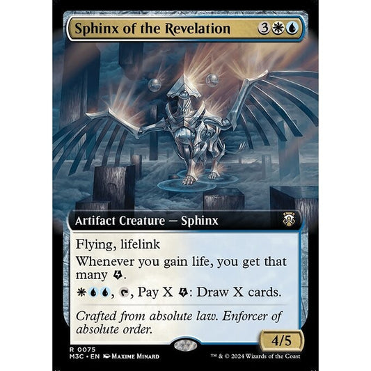 M3C_075 Sphinx of the Revelation *EA* MTG Magic: The Gathering: Modern Horizons 3 Commander_Rare