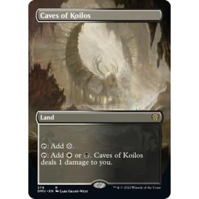 DMU_378 Caves of Koilos *Borderless BL* MTG Magic: The Gathering: Dominaria United_Rare