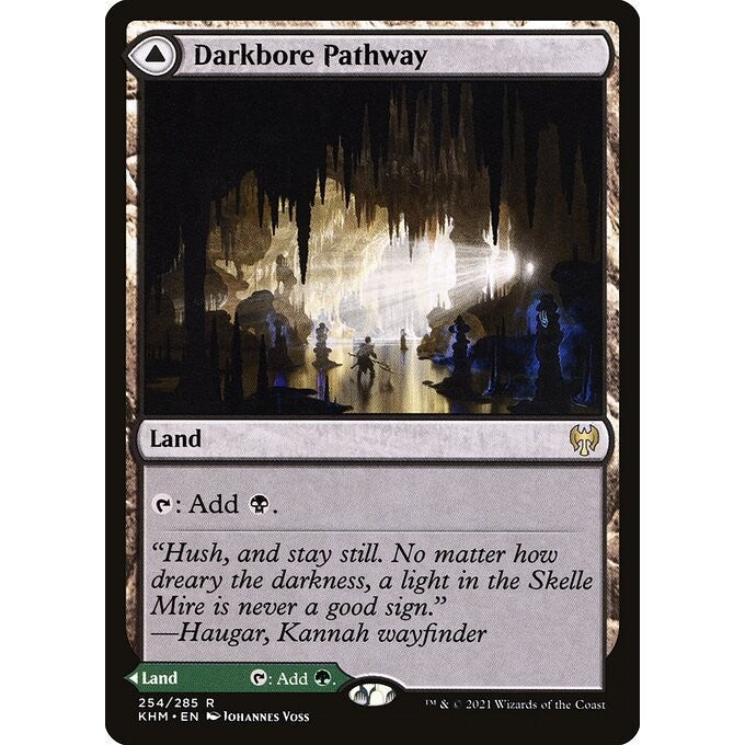 PLIST_KHM_254 Darkbore Pathway *The List* MTG Magic: The Gathering: Kaldheim_Rare