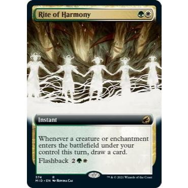 MID_236 Rite of Harmony MTG Magic: The Gathering: Innistrad: Midnight Hunt_Rare