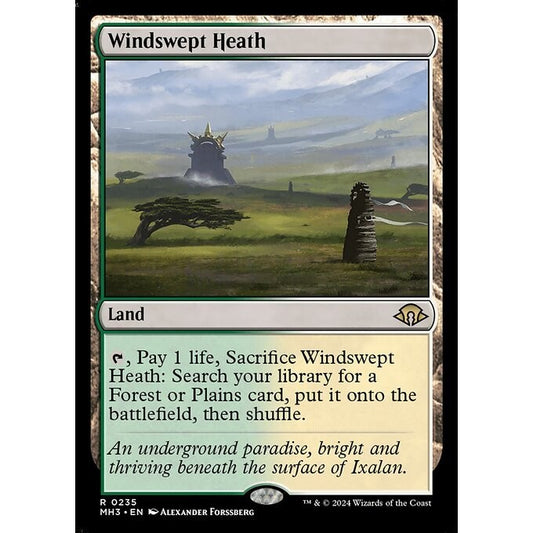 MH3_235 Windswept Heath MTG Magic: The Gathering: Modern Horizons 3_Rare