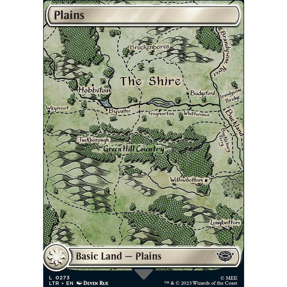 Lord OF THE RINGS MAP LANDS BASIC LAND Surge FoilS Choose Your Cards MTG Magic: The Gathering LTR