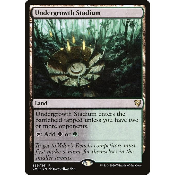 CMR_359 Undergrowth Stadium MTG Magic: The Gathering: Commander Legends Rare