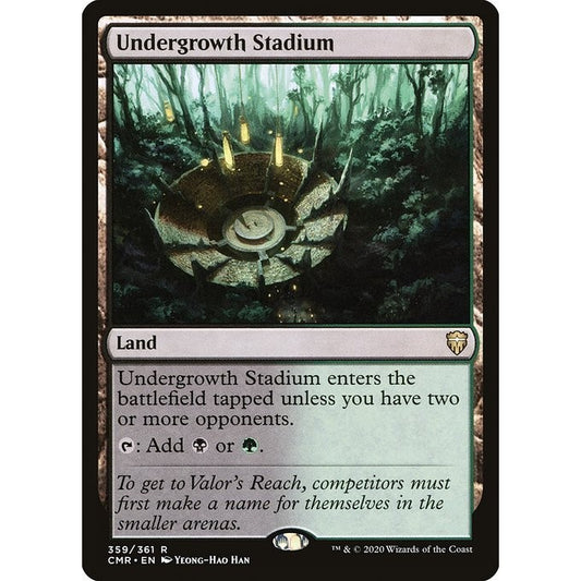 CMR_359 Undergrowth Stadium MTG Magic: The Gathering: Commander Legends Rare