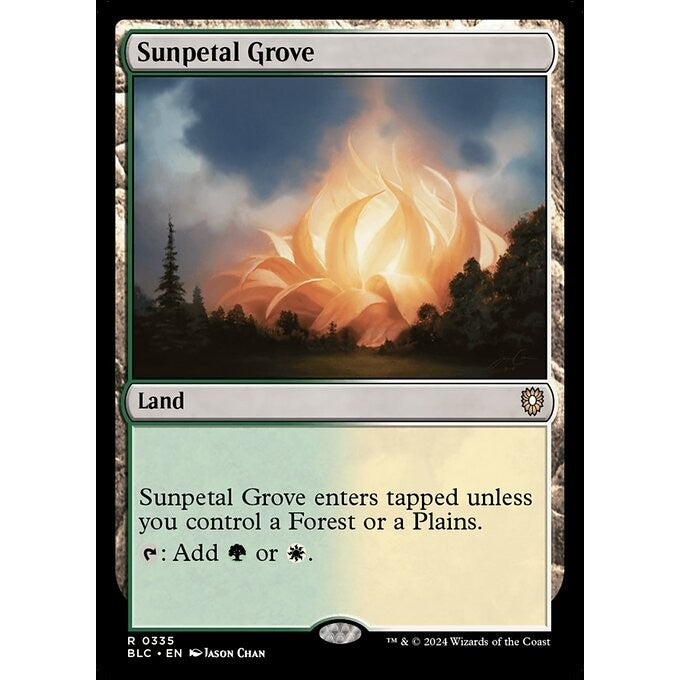 BLC Bloomburrow Commander Deck: PEACE OFFERING Singles MTG: Magic: the Gathering: Choose your cards inside BLB
