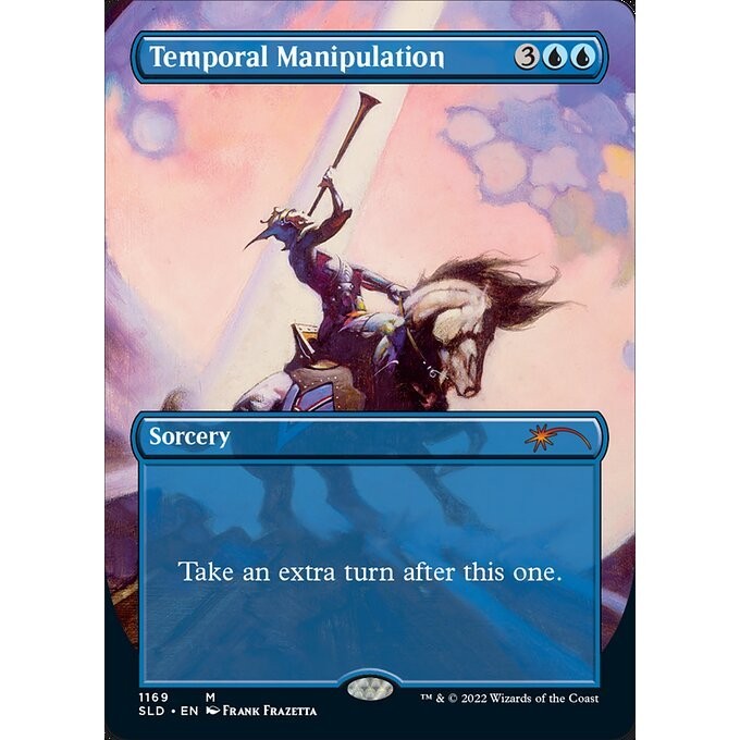 SLD_1169 Temporal Manipulation MTG Magic: The Gathering: Secret Lair Drop: The Art of Frank Frazetta_Mythic