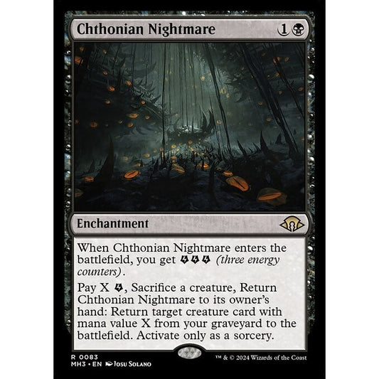 MH3_083 Chthonian Nightmare MTG Magic: The Gathering: Modern Horizons 3_Rare