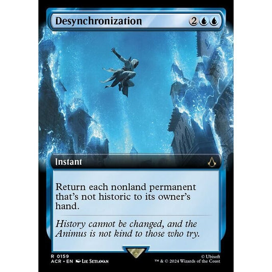 ACR_159 Desynchronization *Extended Art* MTG Magic: The Gathering: Assassin's Creed_Rare