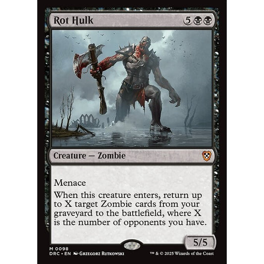 DRC_98 Rot Hulk *Aetherdrift Commander* MTG Magic: The Gathering_Mythic