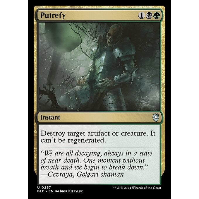 BLC Bloomburrow Commander Deck: SQUIRRELED AWAY Singles MTG: Magic: the Gathering: Choose your cards inside BLB
