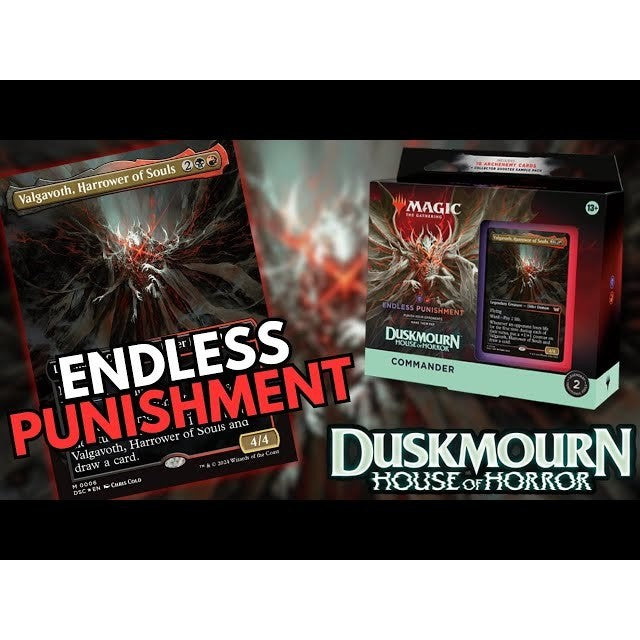 DSC DUSKMOURN Commander Deck: ENDLESS PUNISHMENT Singles MTG: Magic: the Gathering: Choose your cards inside DSK