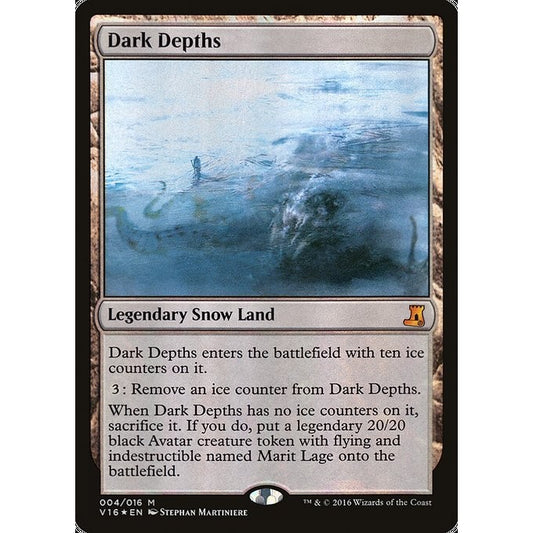 V16_004 Dark Depths *FOIL* *From the Vault: Lore* MTG Magic: The Gathering_Mythic