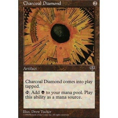 MIR_296 Charcoal Diamond *Mirage* MTG Magic: The Gathering_Uncommon
