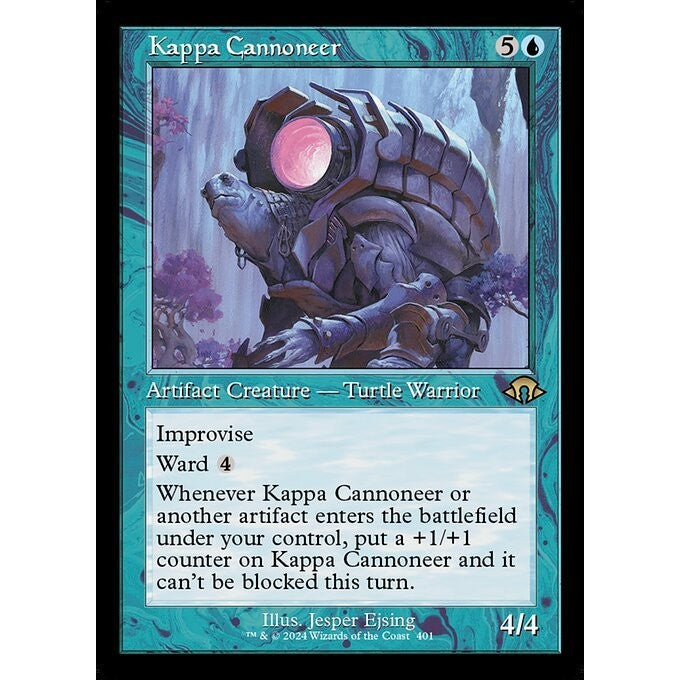 MH3_401 Kappa Cannoneer *Classic Retro Print* MTG Magic: The Gathering: Modern Horizons 3_Rare