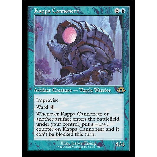 MH3_401 Kappa Cannoneer *Classic Retro Print* MTG Magic: The Gathering: Modern Horizons 3_Rare