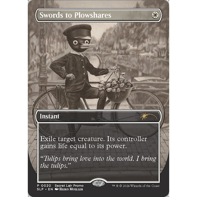 SLP_020 Swords to Plowshares *Secret Lair Promo* MTG Magic: The Gathering_Rare
