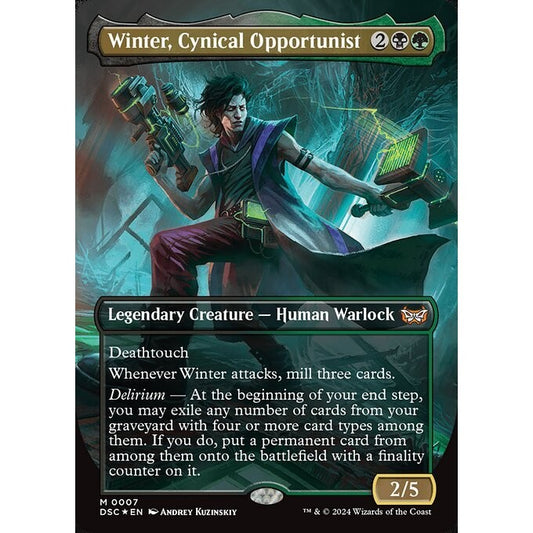 DSC_007 Winter, Cynical Opportunist MTG Magic: The Gathering: Duskmourn Commander_Mythic