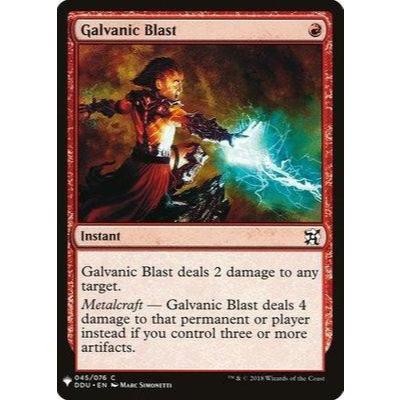 DDU_045 Galvanic Blast *The List / Mystery Box* MTG Magic: The Gathering_Uncommon