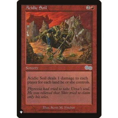 USG_172 Acidic Soil *The List / Mystery Box* MTG Magic: The Gathering_Uncommon