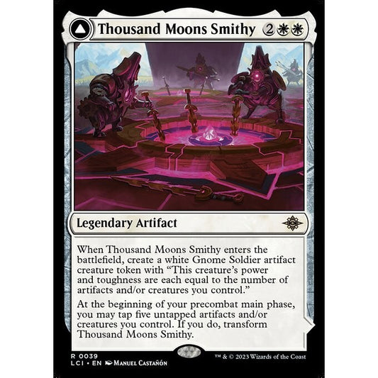 LCI_039 Thousand Moons Smithy // Barracks of the Thousand MTG Magic: The Gathering: Lost Caverns of Ixalan Rare