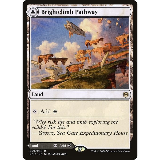 PLIST_ZNR_259 Brightclimb Pathway *The List* MTG Magic: The Gathering: Zendikar Rising_Rare