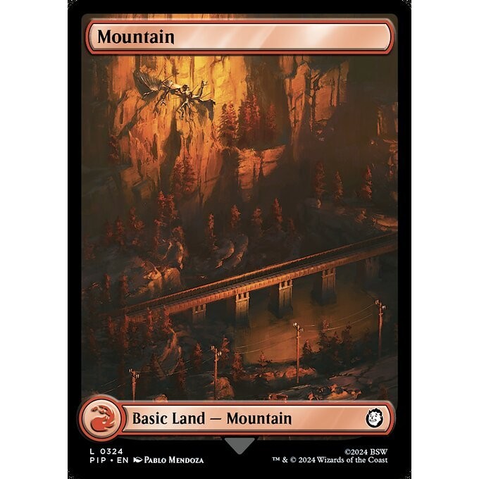 FALLOUT PIP Choose Your Cards MTG Magic: The Gathering Basic Lands Regular, and Surge Foil