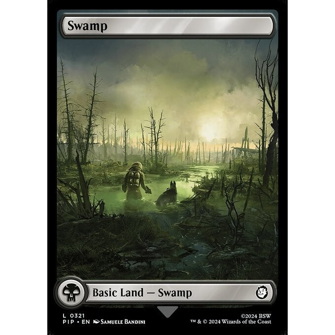 FALLOUT PIP Choose Your Cards MTG Magic: The Gathering Basic Lands Regular, and Surge Foil