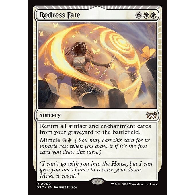 DSC DUSKMOURN Commander Deck: MIRACLE WORKER Singles MTG: Magic: the Gathering: Choose your cards inside DSK