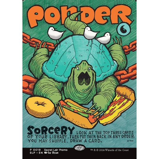 SLP_019 Ponder *Secret Lair Promo* MTG Magic: The Gathering_Rare