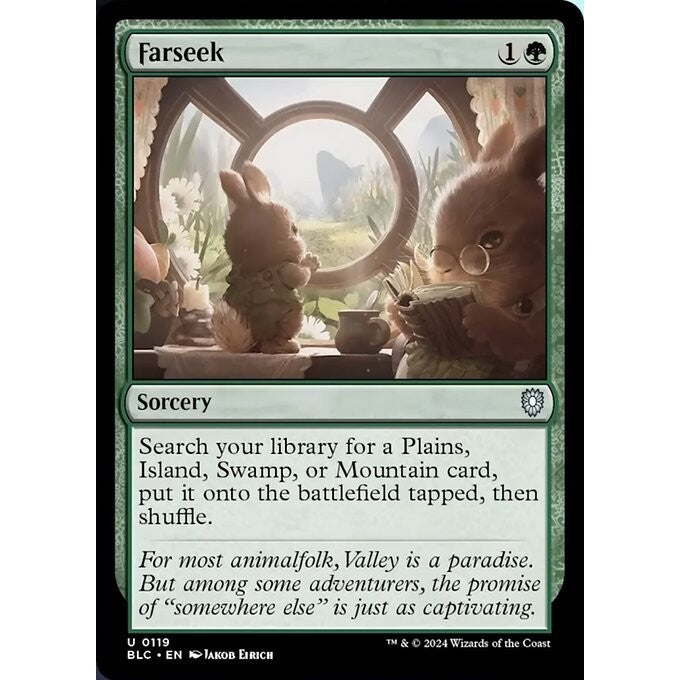 BLC Bloomburrow Commander Deck: ANIMATED ARMY Singles MTG: Magic: the Gathering: Choose your cards inside BLB