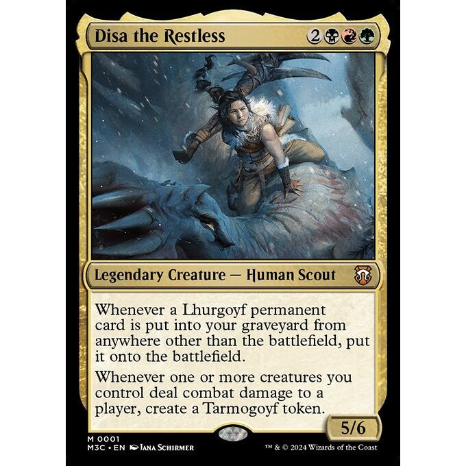 M3C_001 Disa the Restless MTG Magic: The Gathering: Modern Horizons 3 Commander_Mythic