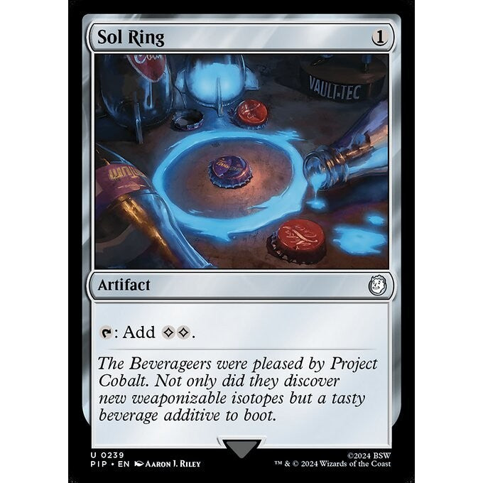 PIP_239 Sol Ring MTG Magic: The Gathering: Fallout_Uncommon