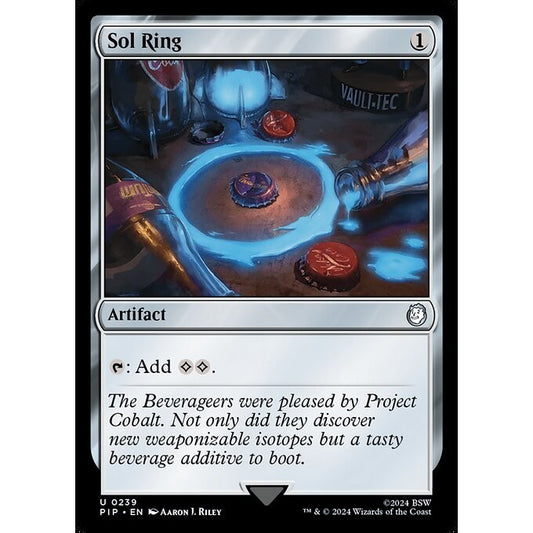 PIP_239 Sol Ring MTG Magic: The Gathering: Fallout_Uncommon