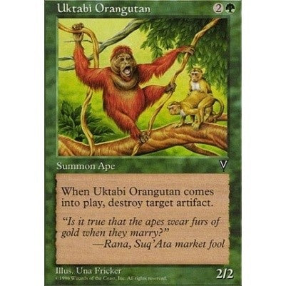 VIS_123 Uktabi Orangutan  *Visions* MTG Magic: The Gathering_Uncommon