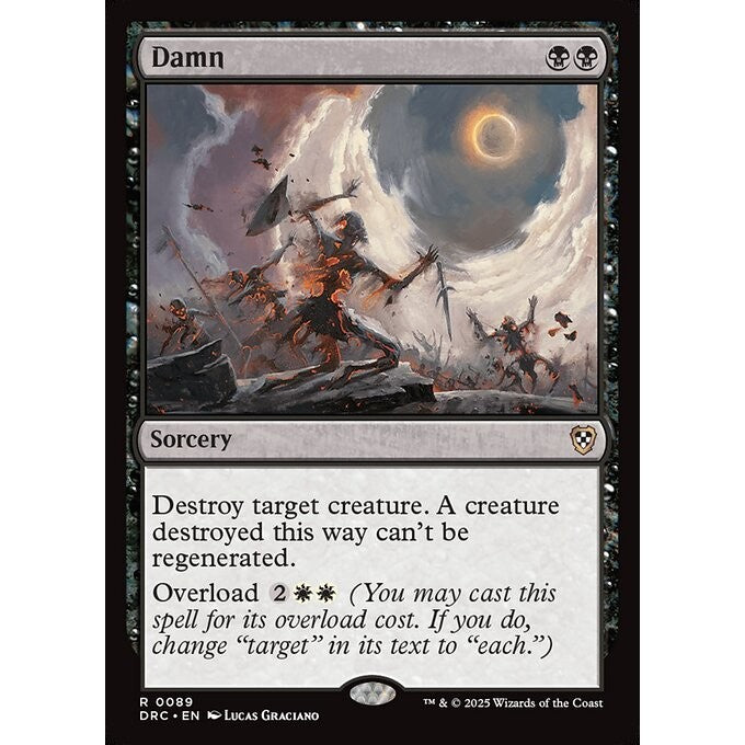 DFC AETHERDRIFT Commander Deck: ETERNAL MIGHT Singles MTG: Magic: the Gathering: Choose your cards inside DFC DFT