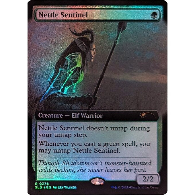 SLD_773 Nettle Sentinel MTG Magic: The Gathering: Secret Lair Drop: Bonus Card_Rare
