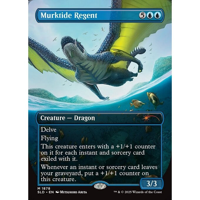 SLD_1878 MURKTIDE REGENT *Secret Lair Drop: Mitsuhiro Arita* MTG Magic: The Gathering_Rare