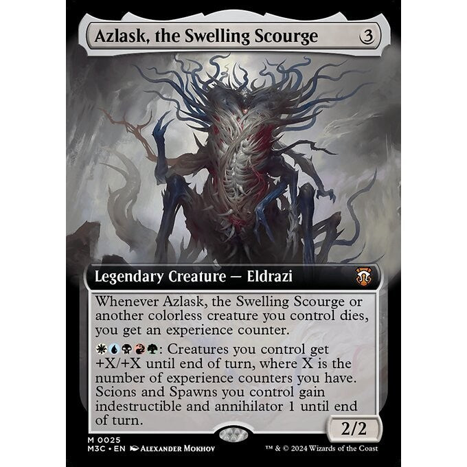 M3C_025 Azlask, the Swelling Scourge *EA* MTG Magic: The Gathering: Modern Horizons 3 Commander_Mythic