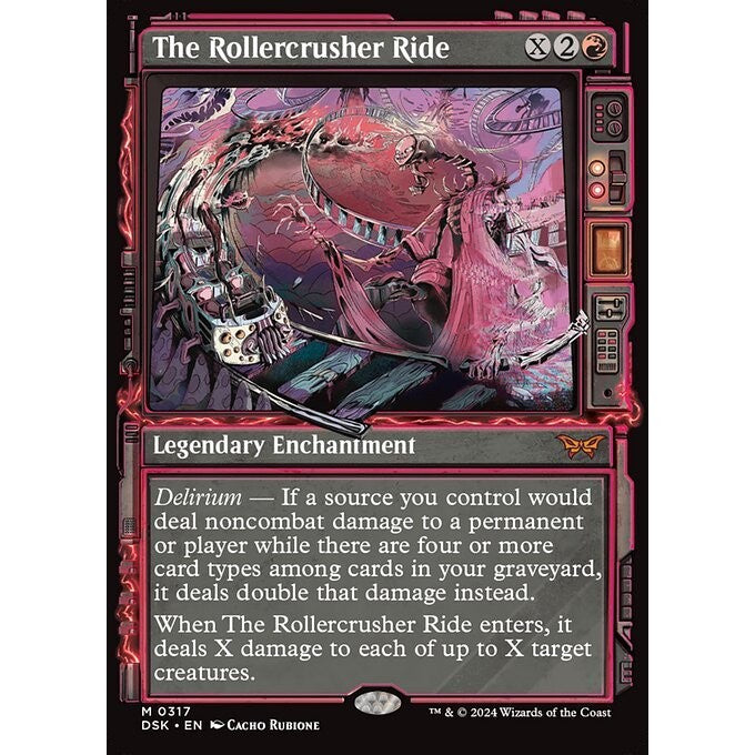 DSK_317 The Rollercrusher Ride *Showcase SC* MTG Magic: The Gathering: Duskmourn_Mythic