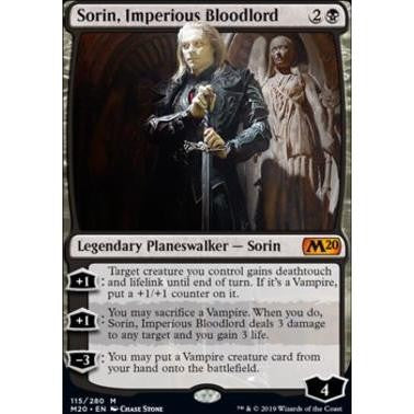 M20_115 Sorin, Imperious Bloodlord *Planeswalker* MTG Magic: The Gathering: Core Set 2020 Mythic